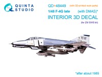 Quinta studio QD+48449 F-4G late (Zoukei Mura SWS) 1/48