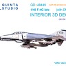 Quinta studio QD+48449 F-4G late (Zoukei Mura SWS) 1/48