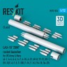 Reskit 72534 LAU-10 ZUNI rocket launcher US Army&Navy (2x) 1/72