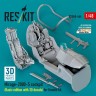 Reskit U48464 Mirage 2000-5 cockpit (Basic ed.w/ 3D) (KIN) 1/48