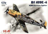 ICM 72132 Bf -109 E -4, германский истребитель ІІ Мировой войны 1/72
