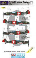 Lf Model C4432 Decals Bf 109 over Swiss part 2 1/144