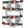 Lf Model C4432 Decals Bf 109 over Swiss part 2 1/144