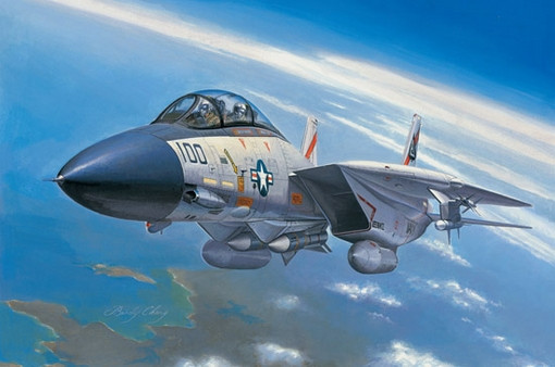 Hobby Boss 80276 Самолет F-14A Tomcat (Hobby Boss) 1/72