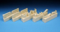 Barracuda Studios BCR32265 de Havilland Mosquito FB Mk.VI Ammo Feed Chutes (designed to be used with Tamiya kits) 1/32