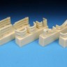 Barracuda Studios BCR32265 de Havilland Mosquito FB Mk.VI Ammo Feed Chutes (designed to be used with Tamiya kits) 1/32