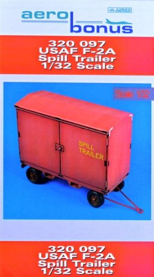 Aerobonus 320097 USAF F-2A spill trailer 1/32