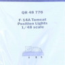 Quickboost QB48 776 F-14A Tomcat position lights (TAM) 1/48