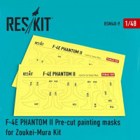 Reskit RSM48-0009 F-4 (E) Phantom II Pre-cut painting masks for Zoukei-Mura kit Zoukei-Mura 1/48