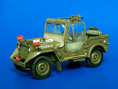 Plus model 243 Patton's Jeep 1:35