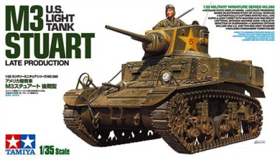 Tamiya 35360 M3 Stuart Late 1/35