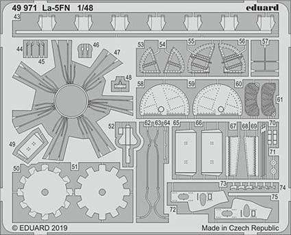 Eduard 49971 SET La-5FN (ZVE)