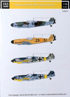 SBS model D48034 Декаль Bf-109F in Spanish Service 1/48