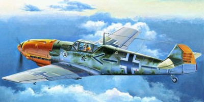 Trumpeter 02289 Самолет Мессершмитт BF 109Е-4 1/32