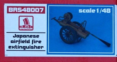 Brengun BRS48007 Japanese airfield fire extinguisher 1/48