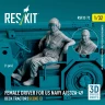 Reskit F32072 Female driver US NAVY A/S32A-49 Deck Tractor 1/32