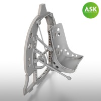 Art Scale 200-A48032 Mitsubishi A6M Bulkhead with Seat in bottom position - ASK (3D-Printed) rec 1/48
