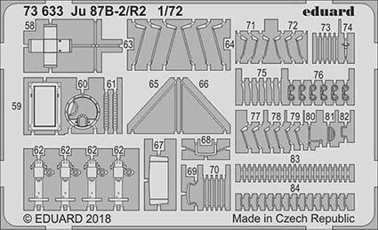 Eduard 73633 Ju 87B-2/R2 1/72