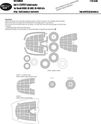 New Ware NWA-M0593 1/32 Mask Bell X-1 EXPERT (REV)