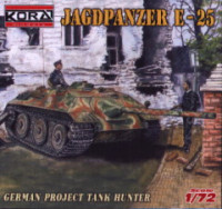 Kora Model A7209 Jagdpanzer E25/Project 1/72