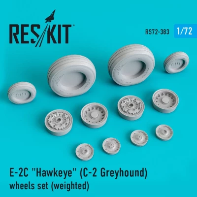 Reskit RS72-383 E-2C 'Hawkeye' (C-2 Greyhound) wheels set 1/72