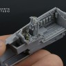 Quinta studio QD72187 F-15C Late/J Late (Fine Molds) 3D Декаль интерьера кабины 1/72
