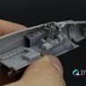 Quinta studio QD72187 F-15C Late/J Late (Fine Molds) 3D Декаль интерьера кабины 1/72