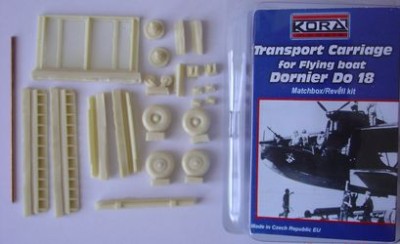 Kora Model C7215 Transport Carriage for Dornier Do 18 (REV) 1/72