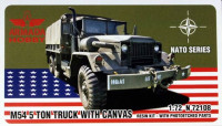 Armada Hobby N72108 M54 5-ton Truck w/ Canvas (resin kit w/PE) 1/72