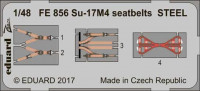 Eduard FE856 Su-17M4 seatbelts STEEL 1/48