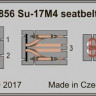 Eduard FE856 Su-17M4 seatbelts STEEL 1/48
