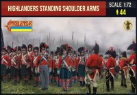 Strelets STR19972 Highlanders Standing Shoulder Arms Napoleonic 1/72
