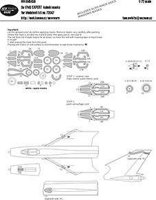 New Ware NWA-M0459 1/72 Mask Su-17M3 EXPERT (MSVIT 72047)