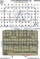 HAD PE321012 F-14A Sewing Patches (PE set) Vol.4 1/32