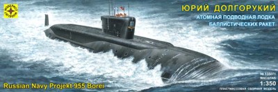 Моделист 135071 ПЛАРБ &quot;Юрий Долгорукий&quot; 1/350