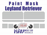 KAV M35120 Окрасочная маска на Leyland Retriever (ICM 35600, 35602) 1/35