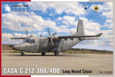 Special Hobby SH72489 CASA C-212-300/400 'Long Nose Casas' 1/72