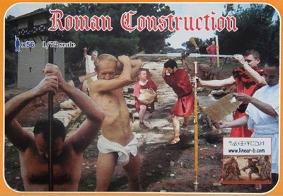 Linear-A LA004 Roman Construction - 56 Figures 1/72