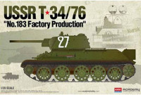 Academy 13505 Танк USSR T-34/76 "No.183 Factory Production" 1/35