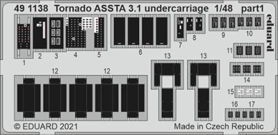 Eduard 491138 SET Tornado ASSTA 3.1 undercarriage (REV)