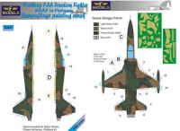 Lf Model M4880 Mask F-5A USAF in Vietnam Camouflage painting 1/48