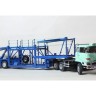 Fujimi F-01201 Автовоз Mitsubishi Fuso FV High-Cab Tractor & Transporter 1/24