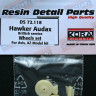 Kora Model DS72118 Hawker Audax British - Wheels set (AZ/AVIS) 1/72