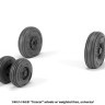 Armory ARAW48326 Grumman F-14A/F-14B Tomcat early type wheels with weighted tires/tyres 1/48