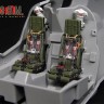 ЭВМ RS48100 Ка-52 (Звезда) катапультные кресла К-37-800 (подвесная система 3Д декаль) Звезда 1/48
