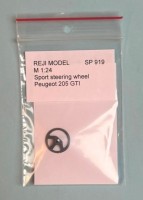 Reji Model 919 Peugeot 205 GTI - Sport Steering Wheel 1/24