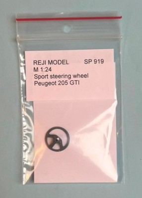 Reji Model 919 Peugeot 205 GTI - Sport Steering Wheel 1/24