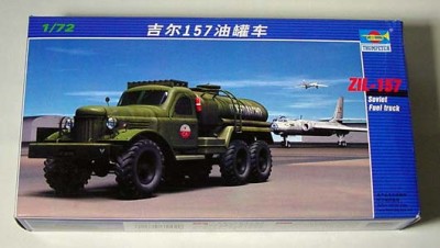 Trumpeter 01102 бензовоз ЗИЛ-157 1/72