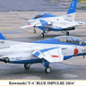 Hasegawa 02125 Kawasaki T-4 "Blue Impulse 2014" 1/72