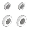 CMK 4240 Cambera B.2/ PR.9 - wheels set for AIR 1/48